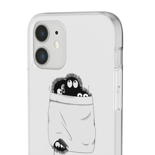 Kamaji Spirited Away - Spirited Away – Soot Ball in pocket iPhone Cases-Kamaji Spirited Away, Phone Case, Spirited Away