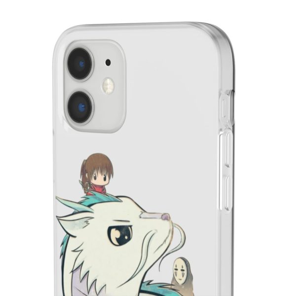 Haku Spirited Away - Spirited Aways Chibi iPhone Cases-Accessories, Haku Spirited Away, Kamaji Spirited Away, Phone Case, Spirited Away, Spirited Away English Cast