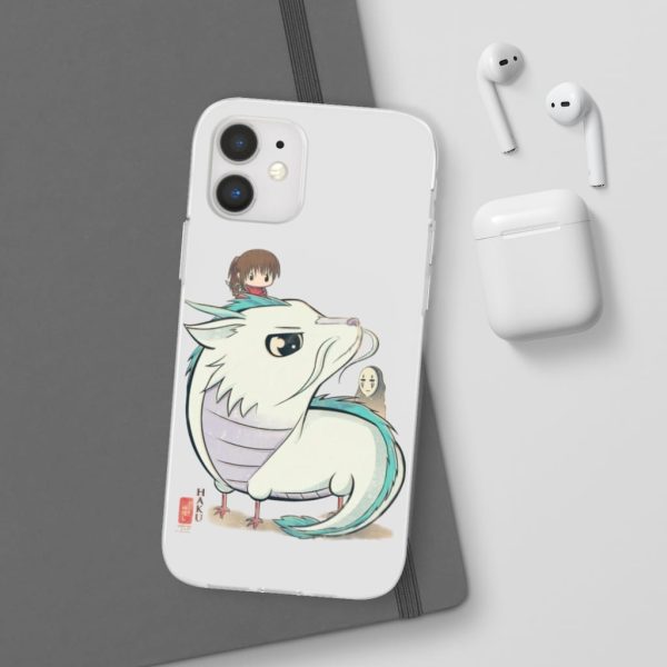 Haku Spirited Away - Spirited Aways Chibi iPhone Cases-Accessories, Haku Spirited Away, Kamaji Spirited Away, Phone Case, Spirited Away, Spirited Away English Cast