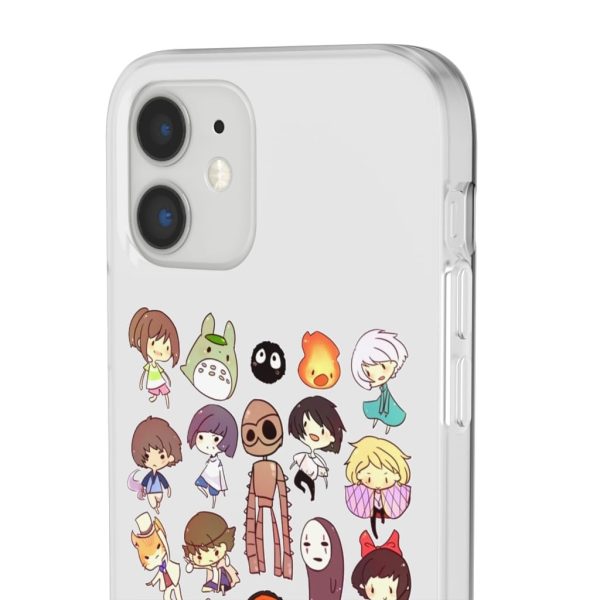 Ghibli Movie Characters Cute Chibi Collection iPhone Cases-Accessories, Phone Case