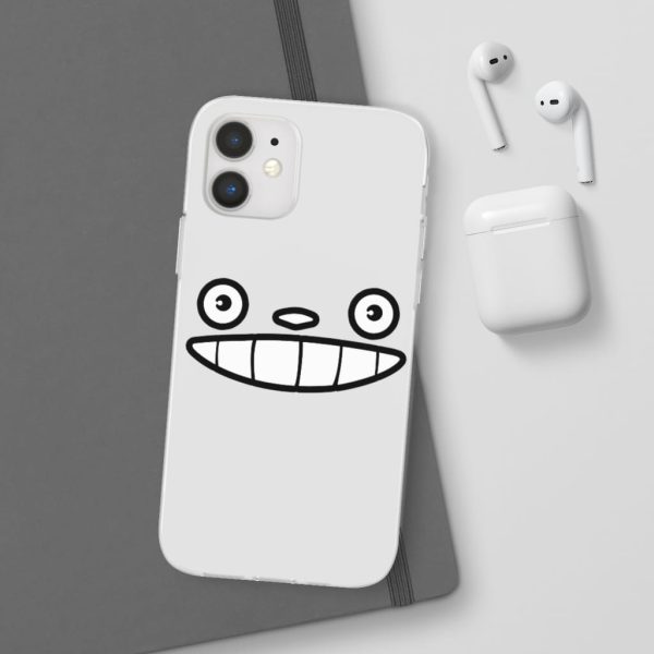 Totoro Meaning - My Neighbor Totoro Face iPhone Cases-Accessories, My Neighbor Totoro, Phone Case, Totoro Meaning