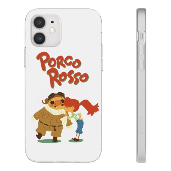 Porco Rosso – The Kiss iPhone Cases-Accessories, Phone Case, porco rosso