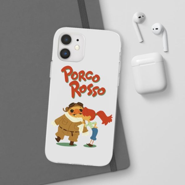 Porco Rosso – The Kiss iPhone Cases-Accessories, Phone Case, porco rosso