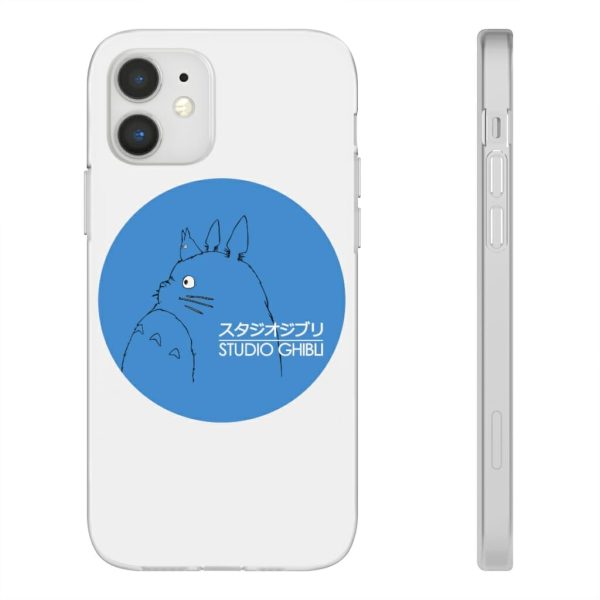 Totoro In Japanese - Studio Ghibli Logo iPhone Cases-Accessories, My Neighbor Totoro, Phone Case, Totoro In Japanese