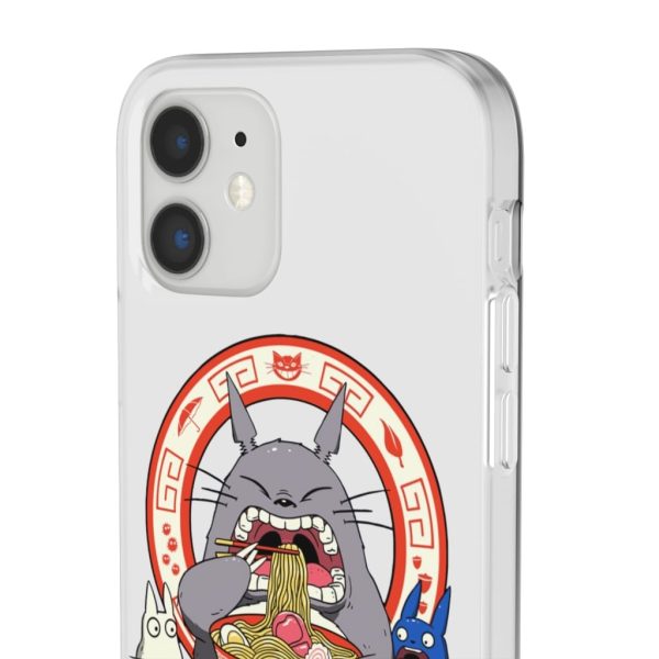 Totoro Backpack - Totoro Ramen iPhone Cases-Accessories, My Neighbor Totoro, Phone Case, Totoro Backpack