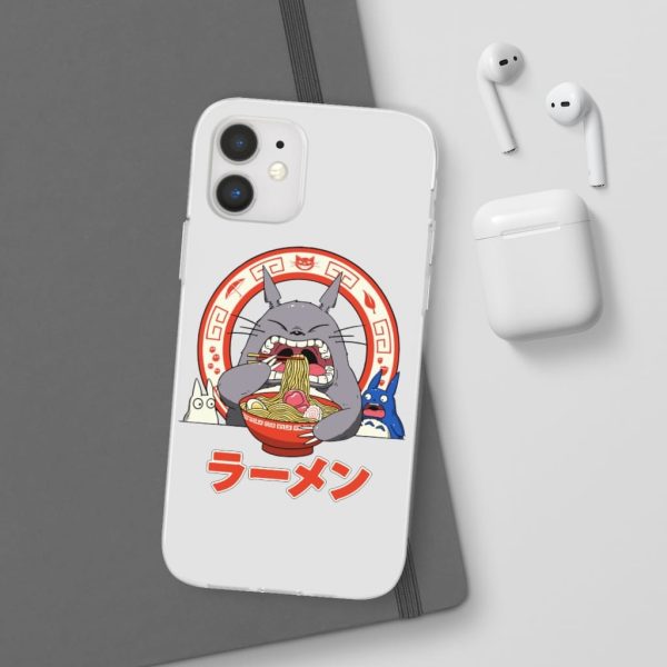 Totoro Backpack - Totoro Ramen iPhone Cases-Accessories, My Neighbor Totoro, Phone Case, Totoro Backpack