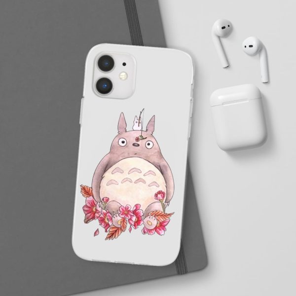 Totoro Drawing - Totoro – flower fishing iPhone Cases-Accessories, My Neighbor Totoro, Phone Case, Totoro Drawing