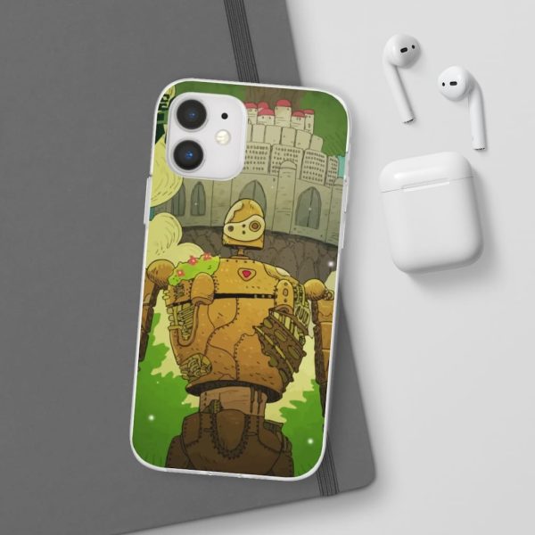 Laputa Castle In The Sky English Cast - Laputa Castle in the Sky Robot Warrior iPhone Cases-Accessories, Laputa Castle In The Sky English Cast, Laputa: Castle in the Sky, Phone Case