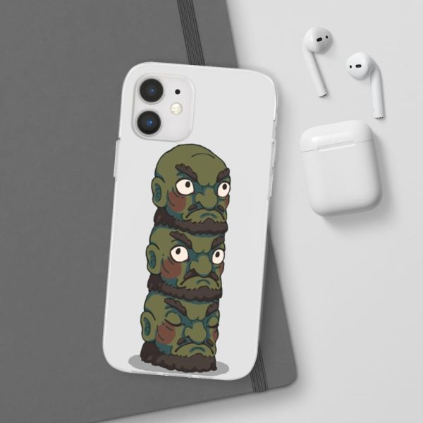 Spirited Away Showtimes - Spirited Away – Yubaba Kashira 3 Heads iPhone Cases-Accessories, Phone Case, Spirited Away, Spirited Away Showtimes