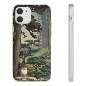 Totoro Ann Arbor - Totoro in the Landscape iPhone Cases-Accessories, My Neighbor Totoro, Phone Case, Totoro Ann Arbor