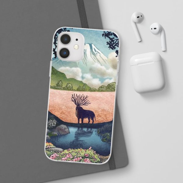 Princess Mononoke Princess - Princess Mononoke – Shishigami Day Time Landscape iPhone Cases-Accessories, Phone Case, princess mononoke, Princess Mononoke Princess