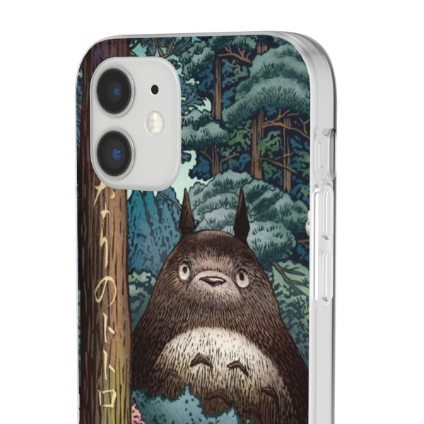 Blue Totoro - My Neighbor Totoro Forest Spirit iPhone Cases-Accessories, Blue Totoro, My Neighbor Totoro, Phone Case