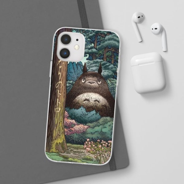 Blue Totoro - My Neighbor Totoro Forest Spirit iPhone Cases-Accessories, Blue Totoro, My Neighbor Totoro, Phone Case