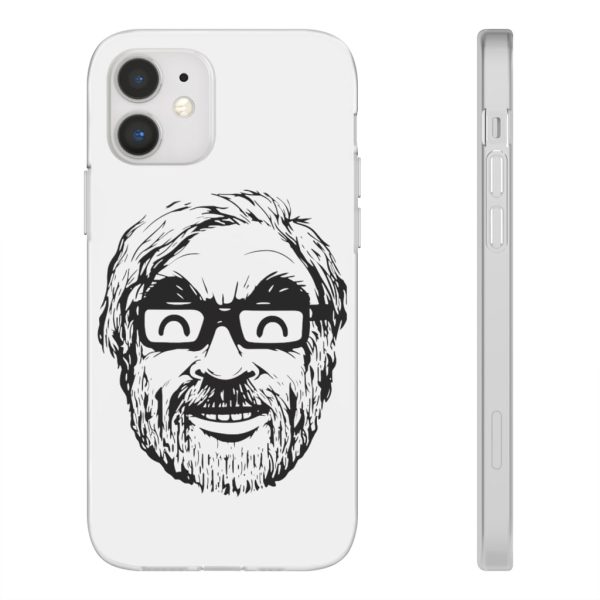 Ghibli Studio – Hayao Miyazaki Portrait iPhone Cases-Accessories, Phone Case