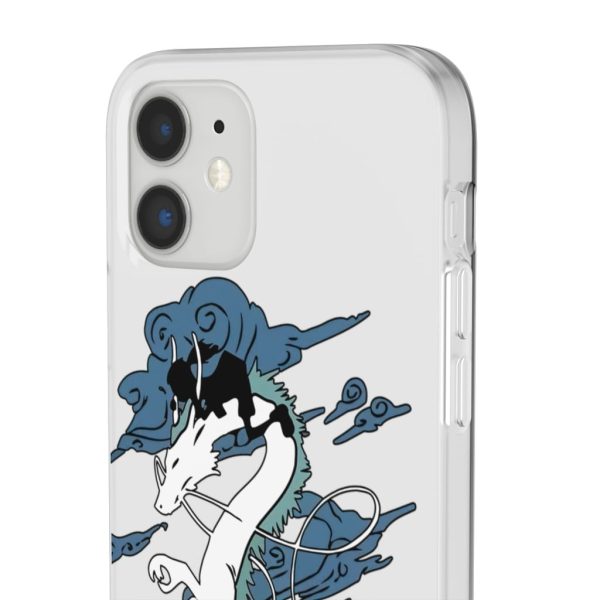 Spirited Away Tattoo - Spirited Away – Sen Riding Haku Dragon iPhone Cases-Accessories, Phone Case, Spirited Away, Spirited Away Tattoo