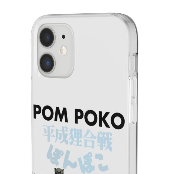 Pom Poko Poster Japanese iPhone Cases-Accessories, Phone Case, Pom Poko