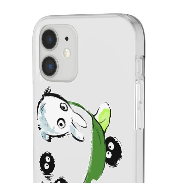 My Neighbor Totoro Satsuki - Mini Totoro and the Soot Balls iPhone Cases-Accessories, My Neighbor Totoro, My Neighbor Totoro Satsuki, Phone Case