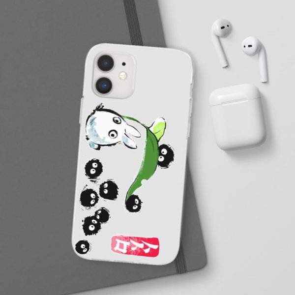 My Neighbor Totoro Satsuki - Mini Totoro and the Soot Balls iPhone Cases-Accessories, My Neighbor Totoro, My Neighbor Totoro Satsuki, Phone Case