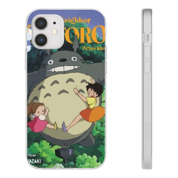 Tom Totoro Concrete Atlantic City - My Neighbor Totoro On The Tree iPhone Cases-Accessories, My Neighbor Totoro, Phone Case, Tom Totoro Concrete Atlantic City