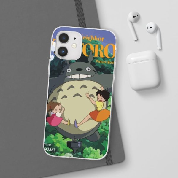 Tom Totoro Concrete Atlantic City - My Neighbor Totoro On The Tree iPhone Cases-Accessories, My Neighbor Totoro, Phone Case, Tom Totoro Concrete Atlantic City