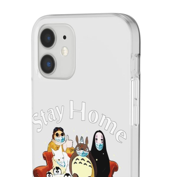 Stay Home and Watch Ghibli Movie iPhone Cases-Accessories, Phone Case