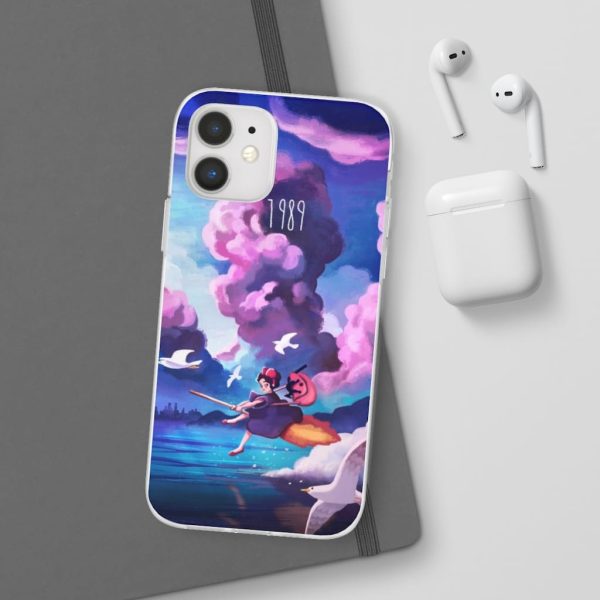 Movie Kiki's Delivery Service - Kiki’s Delivery service 1989 Illustration iPhone Cases-Accessories, Kiki's Delivery Service, Movie Kiki's Delivery Service, Phone Case