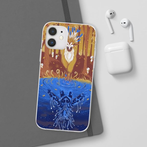 Watch Princess Mononoke - Princess Mononoke Shishigami Day and Night time iPhone Cases-Accessories, Phone Case, princess mononoke, Watch Princess Mononoke