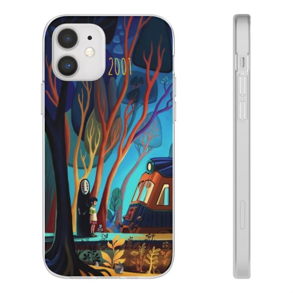 Spirited Away Haku - Spirited Away 2001 Illustration iPhone Cases-Accessories, Phone Case, Spirited Away, Spirited Away Haku