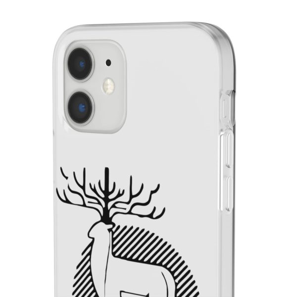 Princess Mononoke Mononoke Hime - Princess Mononoke – Shishigami Line Art iPhone Cases-Accessories, Phone Case, princess mononoke, Princess Mononoke Mononoke Hime