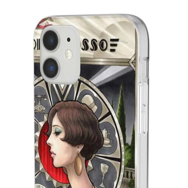 Porco Rosso Fiona Portrait Art iPhone Cases-Accessories, Phone Case, porco rosso