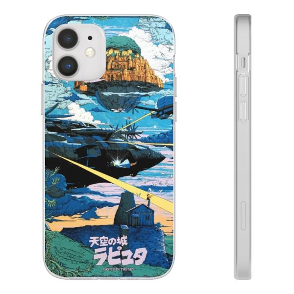 Laputa Castle In The Sky - Laputa: Castle In The Sky – War iPhone Cases-Accessories, Laputa: Castle in the Sky, Phone Case