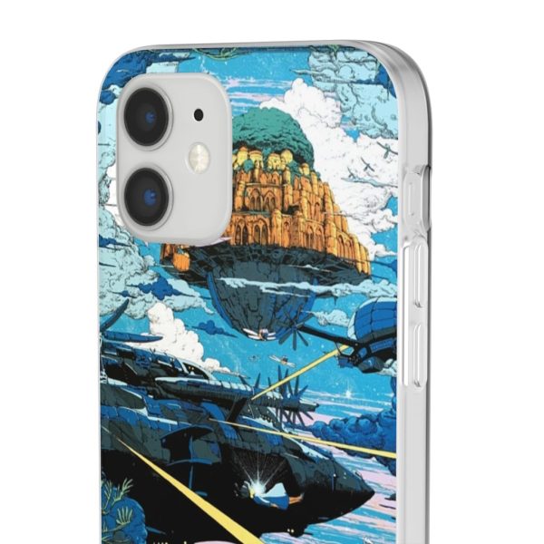 Laputa Castle In The Sky - Laputa: Castle In The Sky – War iPhone Cases-Accessories, Laputa: Castle in the Sky, Phone Case