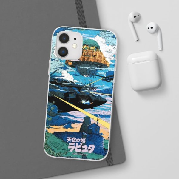 Laputa Castle In The Sky - Laputa: Castle In The Sky – War iPhone Cases-Accessories, Laputa: Castle in the Sky, Phone Case