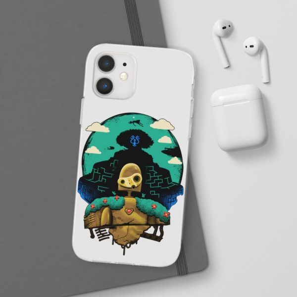 Laputa Castle In The Sky Book - Laputa: Castle in The Sky and Warrior Robot iPhone Cases-Accessories, Laputa Castle In The Sky Book, Laputa: Castle in the Sky, Phone Case