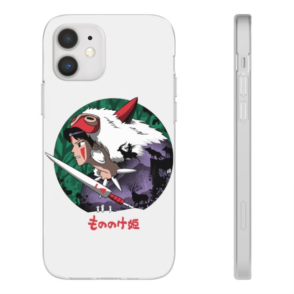 Where To Watch Princess Mononoke - Princess Mononoke’s Journey iPhone Cases-Accessories, Phone Case, princess mononoke, Where To Watch Princess Mononoke