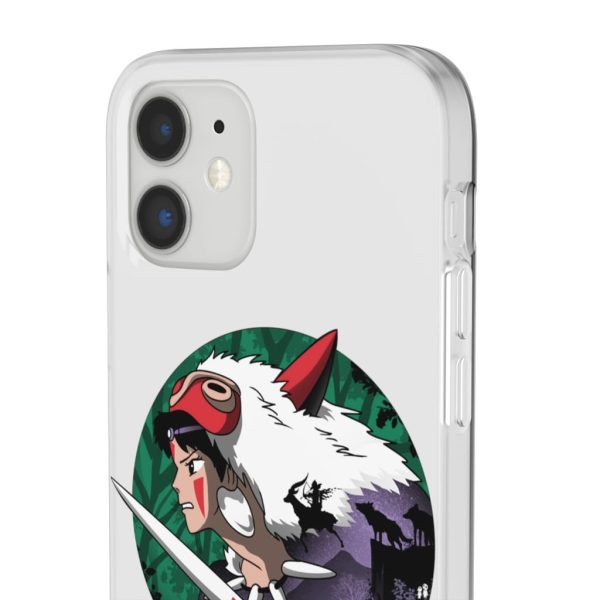 Where To Watch Princess Mononoke - Princess Mononoke’s Journey iPhone Cases-Accessories, Phone Case, princess mononoke, Where To Watch Princess Mononoke