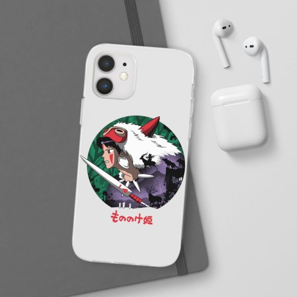 Where To Watch Princess Mononoke - Princess Mononoke’s Journey iPhone Cases-Accessories, Phone Case, princess mononoke, Where To Watch Princess Mononoke