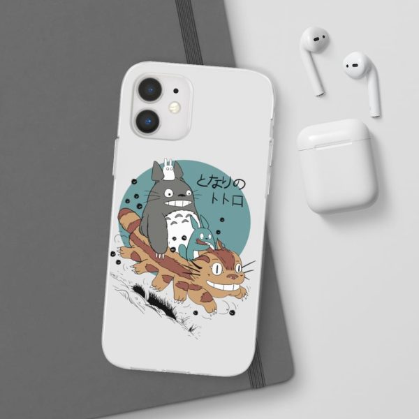 My Totoro - Totoro Riding Catbus iPhone Cases-Accessories, My Neighbor Totoro, My Totoro, Phone Case