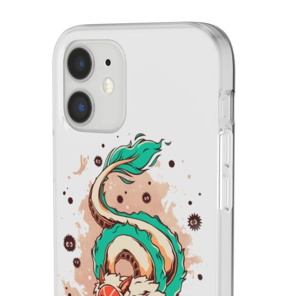 Princess Mononoke Ainu Influence - Princess Mononoke on the Dragon iPhone Cases-Accessories, Phone Case, princess mononoke, Princess Mononoke Ainu Influence