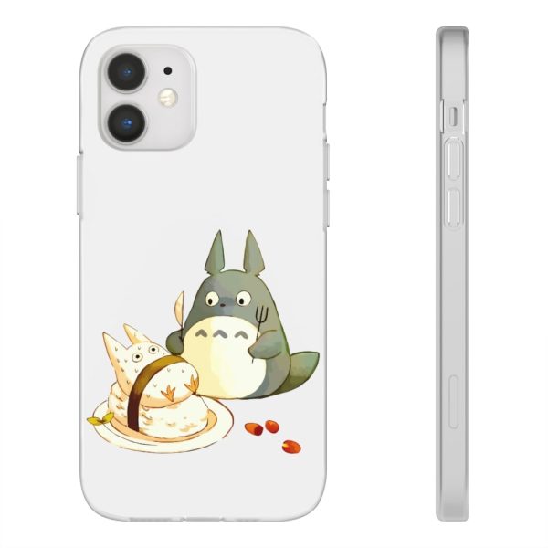 My Neighbor Totoro Characters - Totoro Sushi iPhone Cases-Accessories, My Neighbor Totoro, My Neighbor Totoro Characters, Phone Case