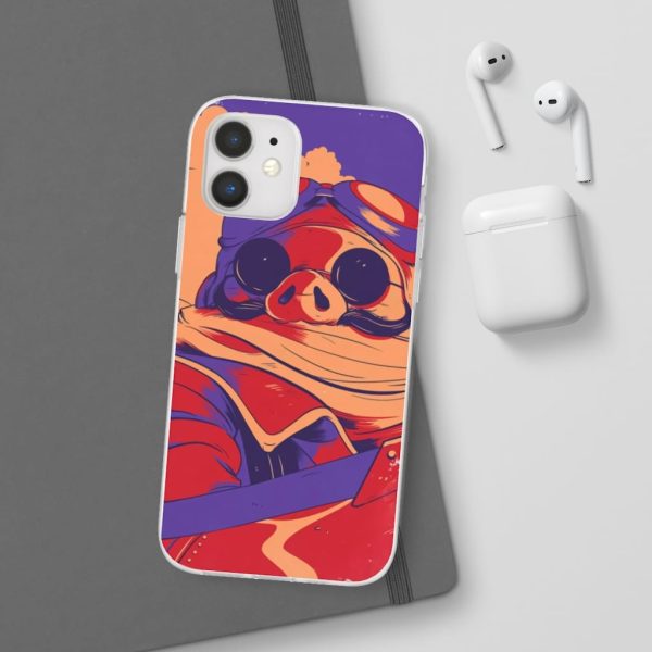 Porco Rosso Retro iPhone Cases-Accessories, Phone Case, porco rosso