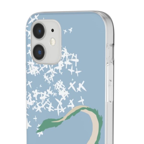 Lin Spirited Away - Spirited Away –  Flying Haku Dragon iPhone Cases-Accessories, Lin Spirited Away, Phone Case, Spirited Away