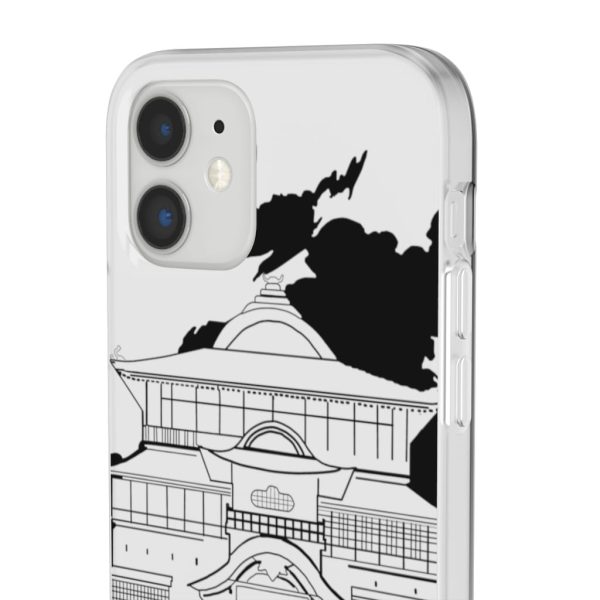 Spirited Away English Actors - Spirited Away Bathhouse illustrated Graphic iPhone Cases-Accessories, Phone Case, Spirited Away, Spirited Away English Actors