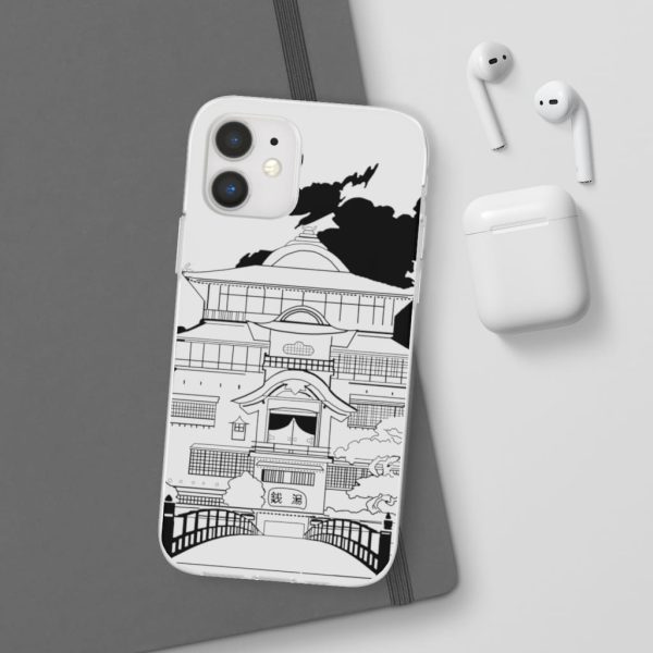 Spirited Away English Actors - Spirited Away Bathhouse illustrated Graphic iPhone Cases-Accessories, Phone Case, Spirited Away, Spirited Away English Actors