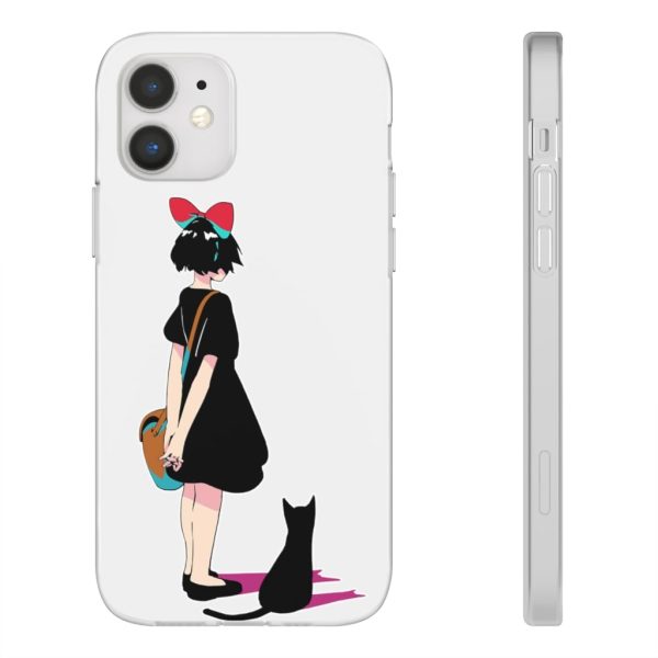 Kiki's Delivery Service Cosplay - Kiki and Jiji Color Art iPhone Cases-Accessories, Kiki's Delivery Service, Kiki's Delivery Service Cosplay, Phone Case