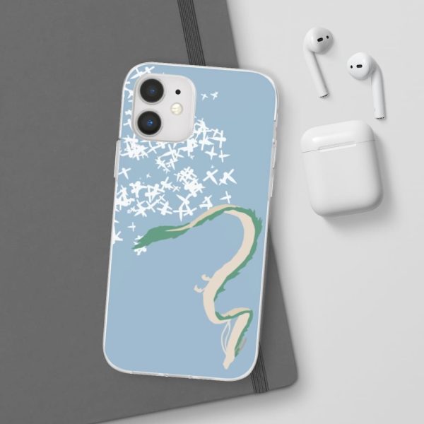 Lin Spirited Away - Spirited Away –  Flying Haku Dragon iPhone Cases-Accessories, Lin Spirited Away, Phone Case, Spirited Away