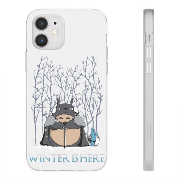 Totoro Poster - Totoro Game of Throne Winter is Here iPhone Cases-Accessories, My Neighbor Totoro, Phone Case, Totoro Poster