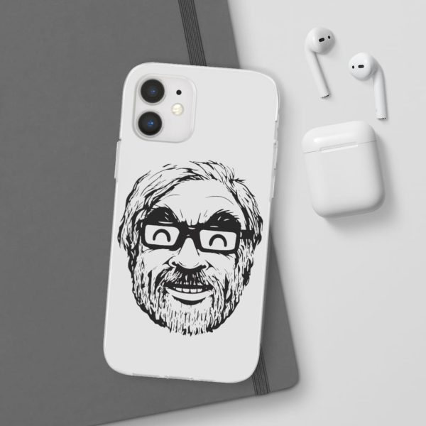 Ghibli Studio – Hayao Miyazaki Portrait iPhone Cases-Accessories, Phone Case