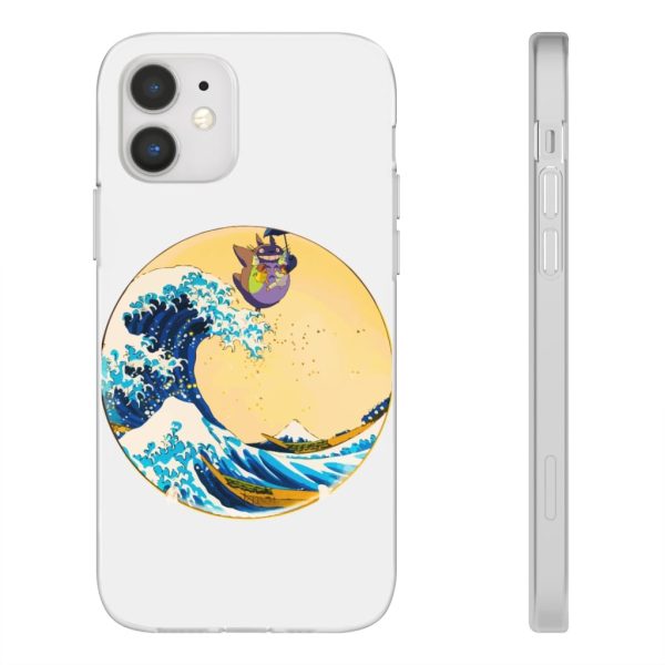 Totoro Anime - Totoro On The Waves iPhone Cases-Accessories, My Neighbor Totoro, Phone Case, Totoro Anime