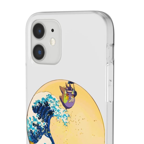 Totoro Anime - Totoro On The Waves iPhone Cases-Accessories, My Neighbor Totoro, Phone Case, Totoro Anime